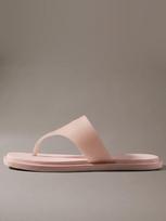 CALVIN KLEIN Moteriškos paplūdimio šlepetės, JELLY SANDAL THONG MAT TRAN TPU