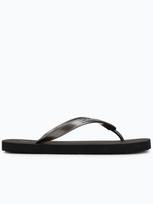 CALVIN KLEIN Moteriškos paplūdimio šlepetės, FLIP FLOP TPU METALLIC