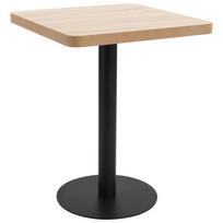 Bistro staliukas šviesiai rudos spalvos 60x60cm MDF