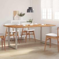 Valgomojo stalas 180x90x76cm akacijos medienos masyvas