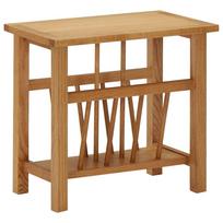 Žurnalinis staliukas 45x27x42cm ąžuolo medienos masyvas