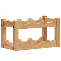 Stovas vynui skirtas 6 buteliams 37x21x21cm ąžuolo masyvas