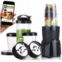 BLENDERIS KOKTEILIAMS IR SMOOTHIE 1200W + 4 buteliai puodeliai gertuvės