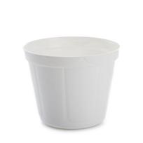 Gėlių vazonas Uniplastex Classic UDC16, plastikinis, Ø 16 cm, balta sp.