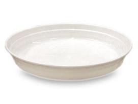 Lėkštelė vazonui Uniplastex 5-40, balta sp., 26 cm
