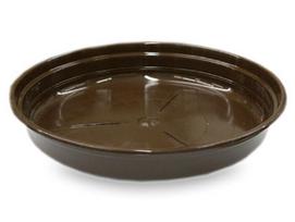 Lėkštelė vazonui Uniplastex 5-40, ruda sp., 26 cm