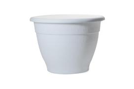 Gėlių vazonas Plasticotto, plastikinis, Ø 37 cm, balta sp.