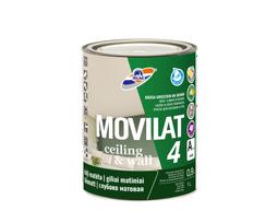 Dispersiniai dažai Rilak Movilat 4, balta sp., 0.9 l