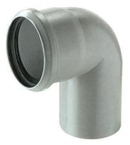 Alkūnė vidaus kanalizacijai Magnaplast HTplus, 110 mm, 87 °