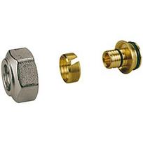 Vamzdžių adapteris Giacomini, 3/4 colio - Suveržiamas, Ø20 mm, 10 Bar