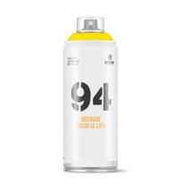 Aerozoliniai dažai Montana Fluorescent 94, paprastieji, geltona sp., 0.4 l