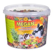 Skanėstas graužikams Megan, šinšiloms/triušiams/jūrų kiaulytėms, 1.11 kg
