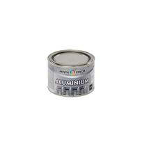 Emaliniai dažai, metalo konkstrukcijoms, apsaugant nuo korozijos Pentacolor Aliuminium, blizgus, 0.45 l, sidabro sp.