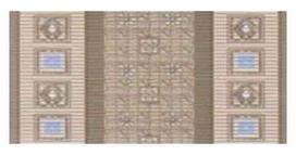 PVC grindų danga Thema Lux ST M1132, ruda sp., 65 cm x 0.8 cm