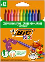 Kreidelės, vaškinės Bic 920299, 12 vnt.