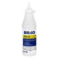 Klijai universalūs Briko PVA D3, 0.5 kg, balta sp.