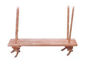 Pakabinamos sūpynės vaikams 204-203, 16 cm, 1.2 cm, ruda sp.