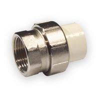 Adapteris Nibco CPVC-MET 4733-307, 3/4 colio - Klijuojamas vidus/3/4 colio - Vidinis sriegis, chloruotas polivinilchloridas (cpvc)