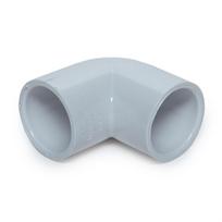 Alkūnė Nibco PVC 406-010, 90 °, 1 colis - Klijuojamas vidus, polivinilchloridas (pvc)