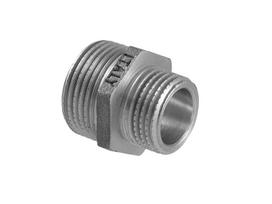 Tarpmovė TDM Brass 112SN, 1/2 colio - išorinis sriegis / 1 colis - išorinis sriegis, 1" x 1/2"