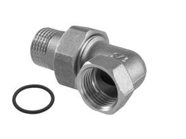 Išardoma alkūnė TDM Brass 235NOR, 3/4 colio - išorinis sriegis / 3/4 colio - vidinis sriegis, 3/4"
