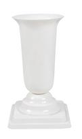 Kapų vaza Form Plastic Dama 1060, 26.7 cm, balta sp.