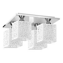 Šviestuvas lubų Spotlight Anika 8173428, E27, 4 x 60 W, balta sp.