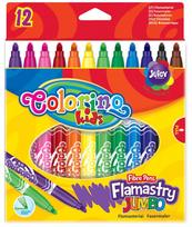 Flomasteriai Colorino 14113PTR, vienpusiai, 12 vnt.