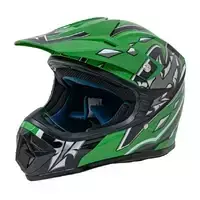 Enduro motociklo šalmas žalias S