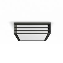 Lubinis lauko šviestuvas Philips Moonshine, 14W, E27, IP44, pilka sp., 26 cm x 8.1 cm