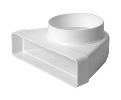 Alkūnė Europlast KLD25-125, 90 °, 125 mm