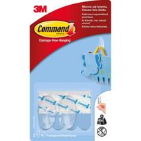 Kabliukas 3M Command T17092CC, skaidri sp., 2 vnt.