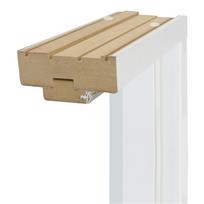 Vertikali durų stakta Classen, 206.3 cm x 9 cm x 3 cm, kairinė, balta sp.