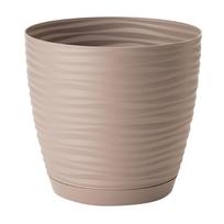 Gėlių vazonas Form Plastic Petit 3000, plastikinis, Ø 10.7 cm, ruda sp.