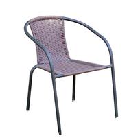 Lauko kėdė Patio Bistro Plus, ruda sp., 62 cm x 52.5 cm x 73 cm