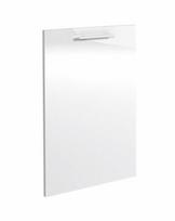 Durelės, 45 cm x 72 cm, medžio drožlių plokštė (mdp), balta sp.