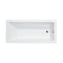 Vonia, įmontuojama Besco Modern, 160 cm x 70 cm x 55.5 cm, stačiakampis, balta sp.