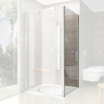 Dušo sienelė Ravak Pivot PPS-80, 80 cm x 190 cm, aliuminio sp./skaidri sp./grūdintas