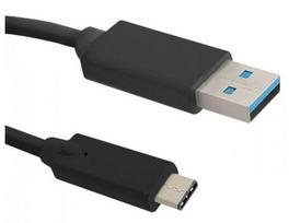 Laidas Qoltec, USB Type C/USB, 25 cm, juoda sp.