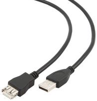 Laidas Gembird USB Extension USB 2.0 A male, USB 2.0 A female, 3 m, juoda sp.