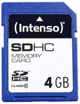 Atminties kortelė Intenso SDHC Class 10, 4GB