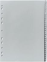 Skirtukas Herlitz, A4, 31 vnt. Pilka sp.