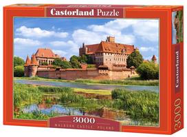 Dėlionė Castorland Malbork, Poland 3000 el. C-300211, 3000 vnt.