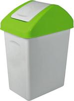 Šiukšliadėžė Branq, žalia sp., 25 l, 50 cm x 24 cm