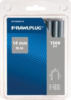 Segiklių kabės Rawlplug, 14 mm, 1500 vnt.