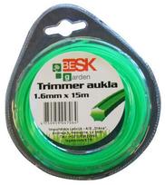 Nešiojamos žoliapjovės lynas Besk, 15 m x 1.6 mm