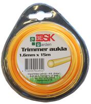 Nešiojamos žoliapjovės lynas Besk, 15 m x 1.6 mm