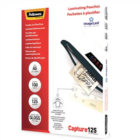 Laminavimo plėvelė Fellowes, 125 μm, 100 vnt.