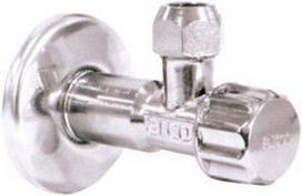 Dekoratyvinis kampninis ventilis Arco Z0912, reguliuojamas, 1/2" x 1/2"