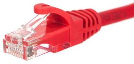 Laidas Netrack CAT 5e UTP Patch RJ-45 8P8C, RJ-45 8P8C, 2 m, raudona sp.